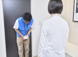 クリーニング実施