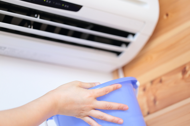 エアコンから水が漏れる