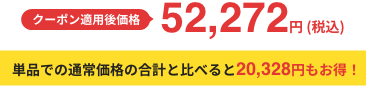 クーポン適用後価格 49,376円 (税込)