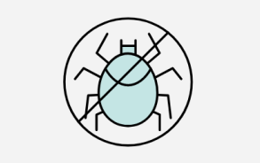 防ダニ加工イメージ