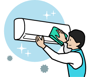 エアコンクリーニングのイメージ